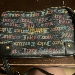 Juicy Couture Multicolor Logo Crossbody Bag